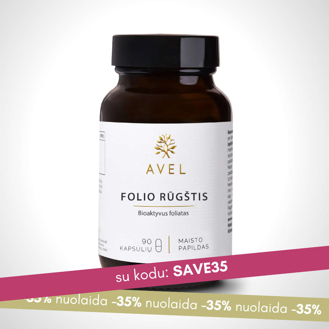 🎁 Bioaktyvi Folio rūgštis