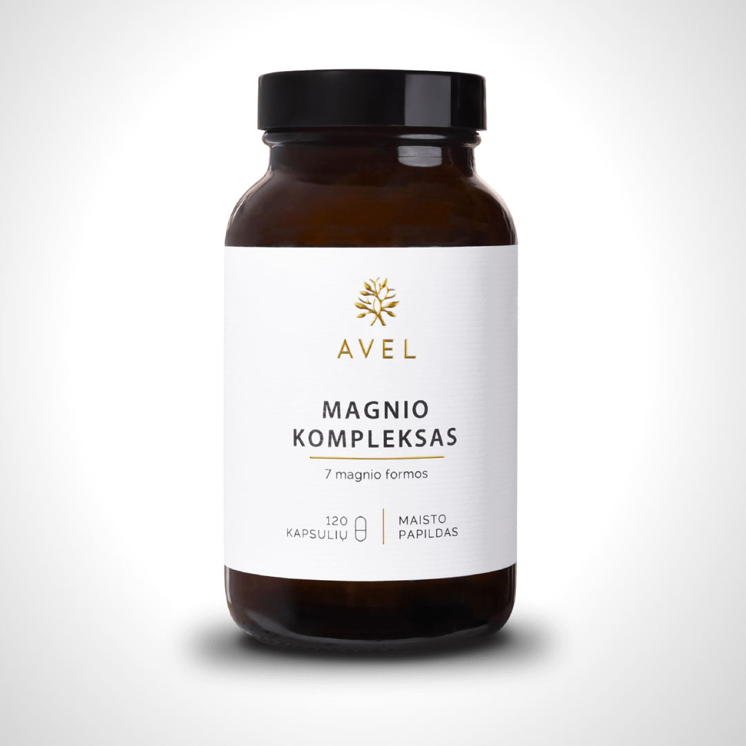 Magnio kompleksas su Aquamin® MgTG