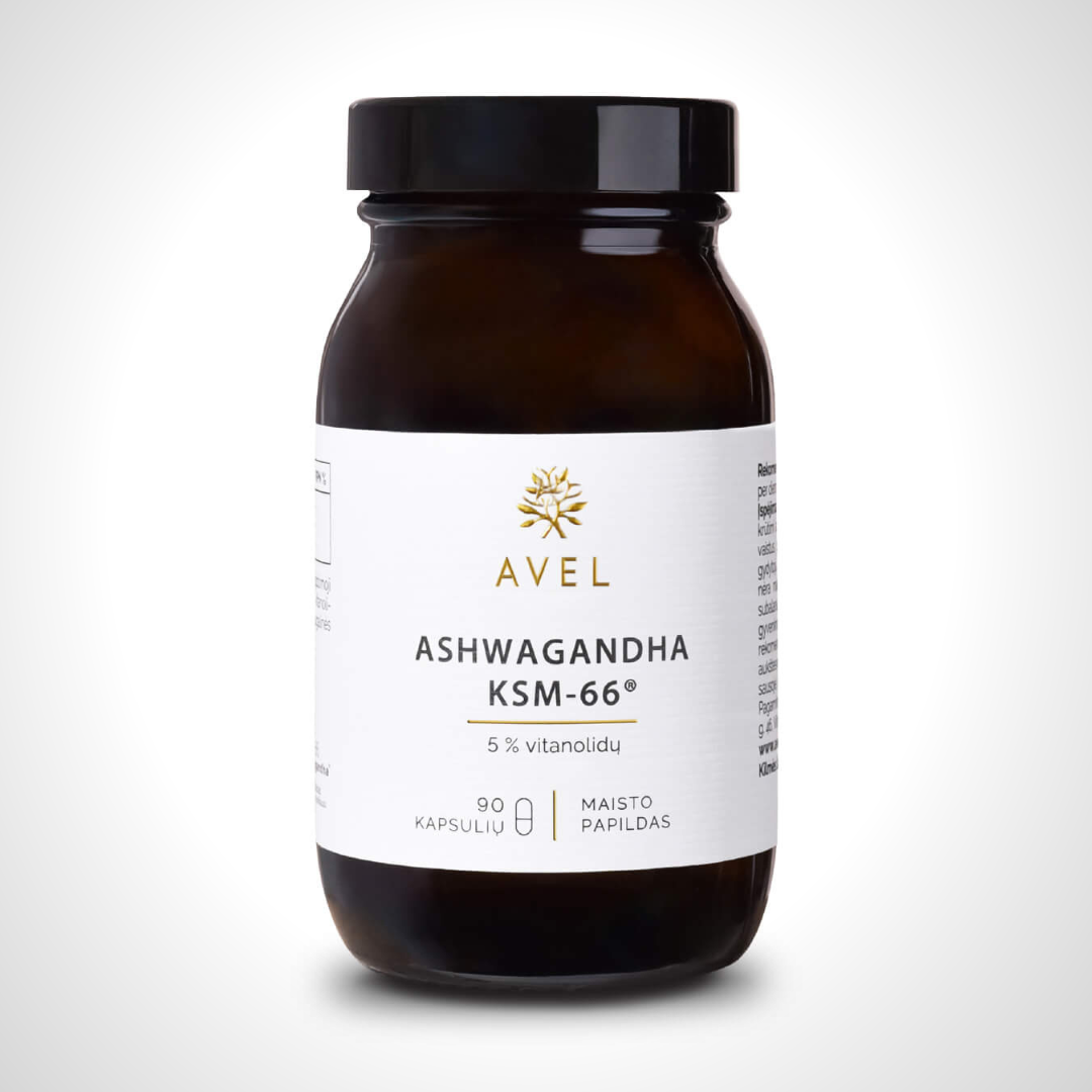 Ašvaganda (Ashwagandha) KSM-66®