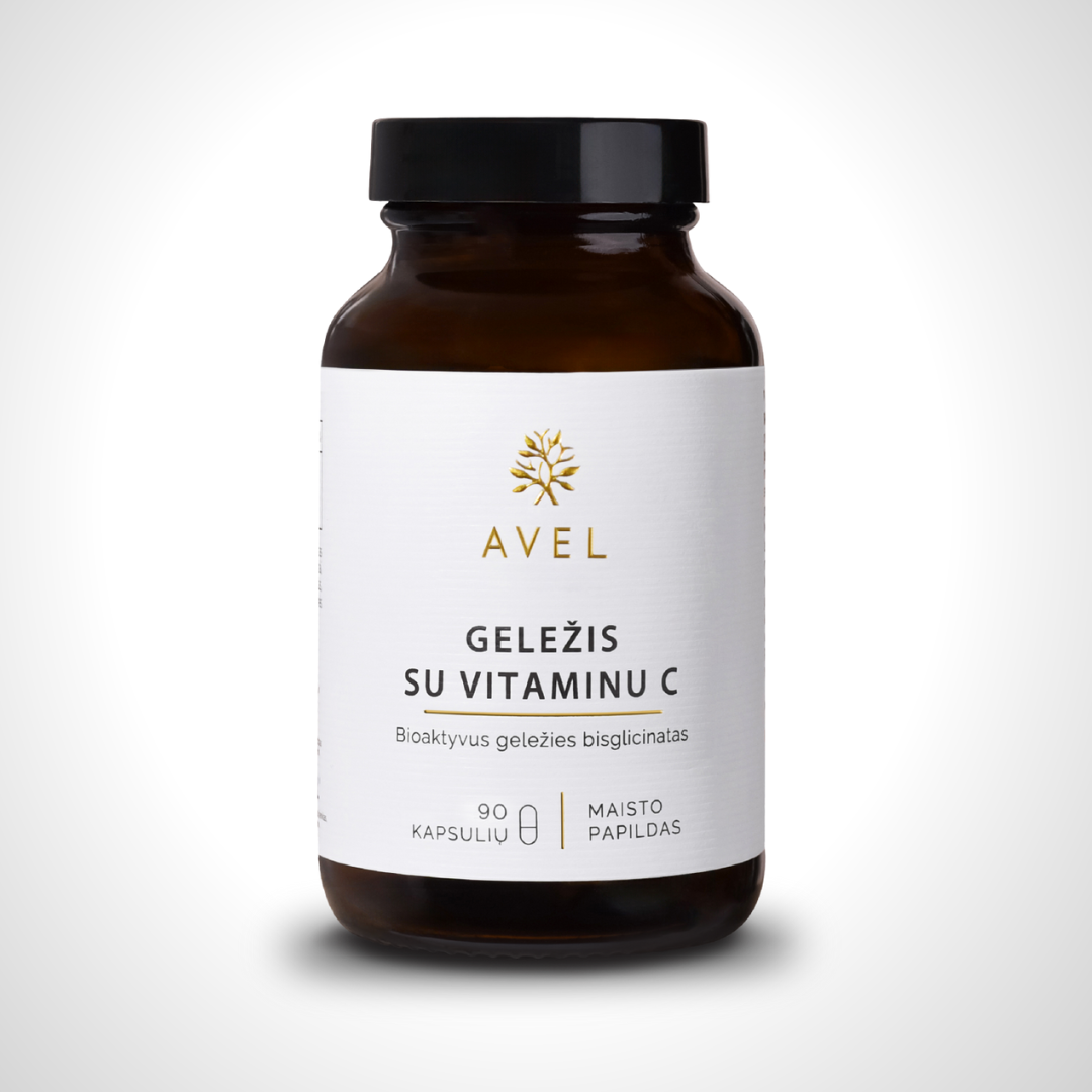 Bioaktyvi Geležis Ferrochel® su Vitaminu C