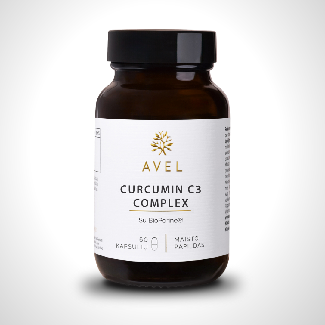 Kurkuminas C3 Complex® su BioPerine®