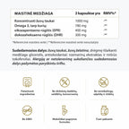 Omega-3 žuvų taukai sudėtis